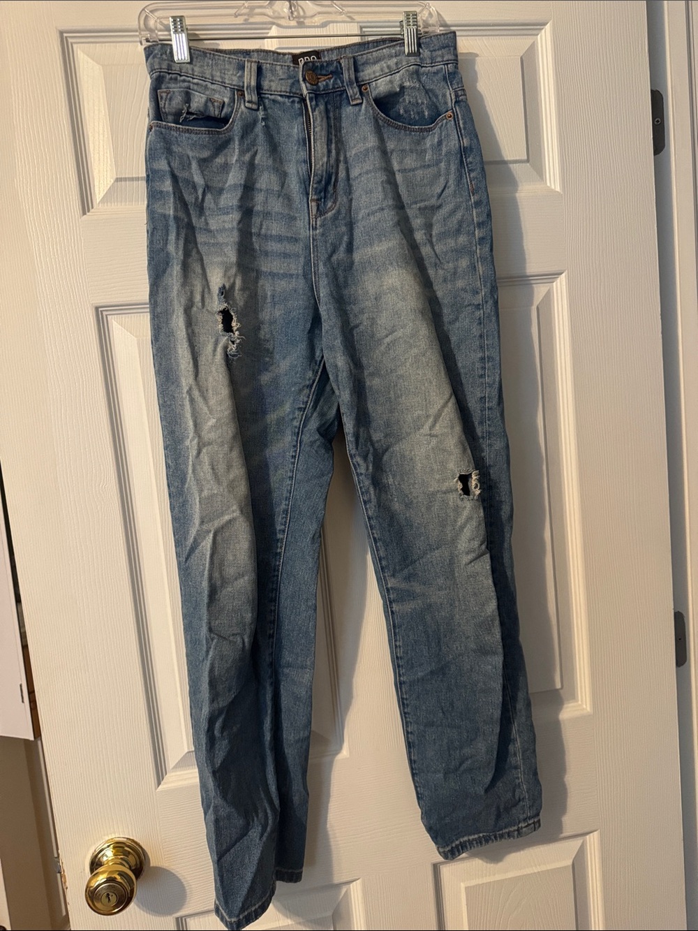 BDG High-Rise Women's Jeans in Light Blue Wash